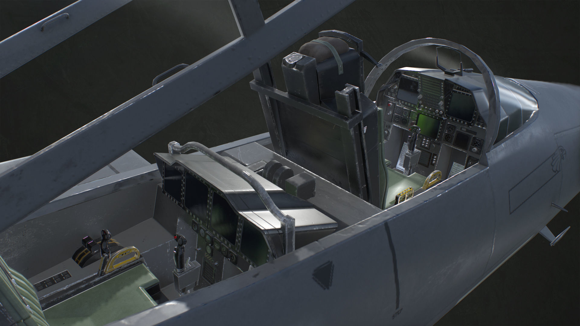 McDonnell Douglas F-15E Strike Eagle Low-poly 3D model_22