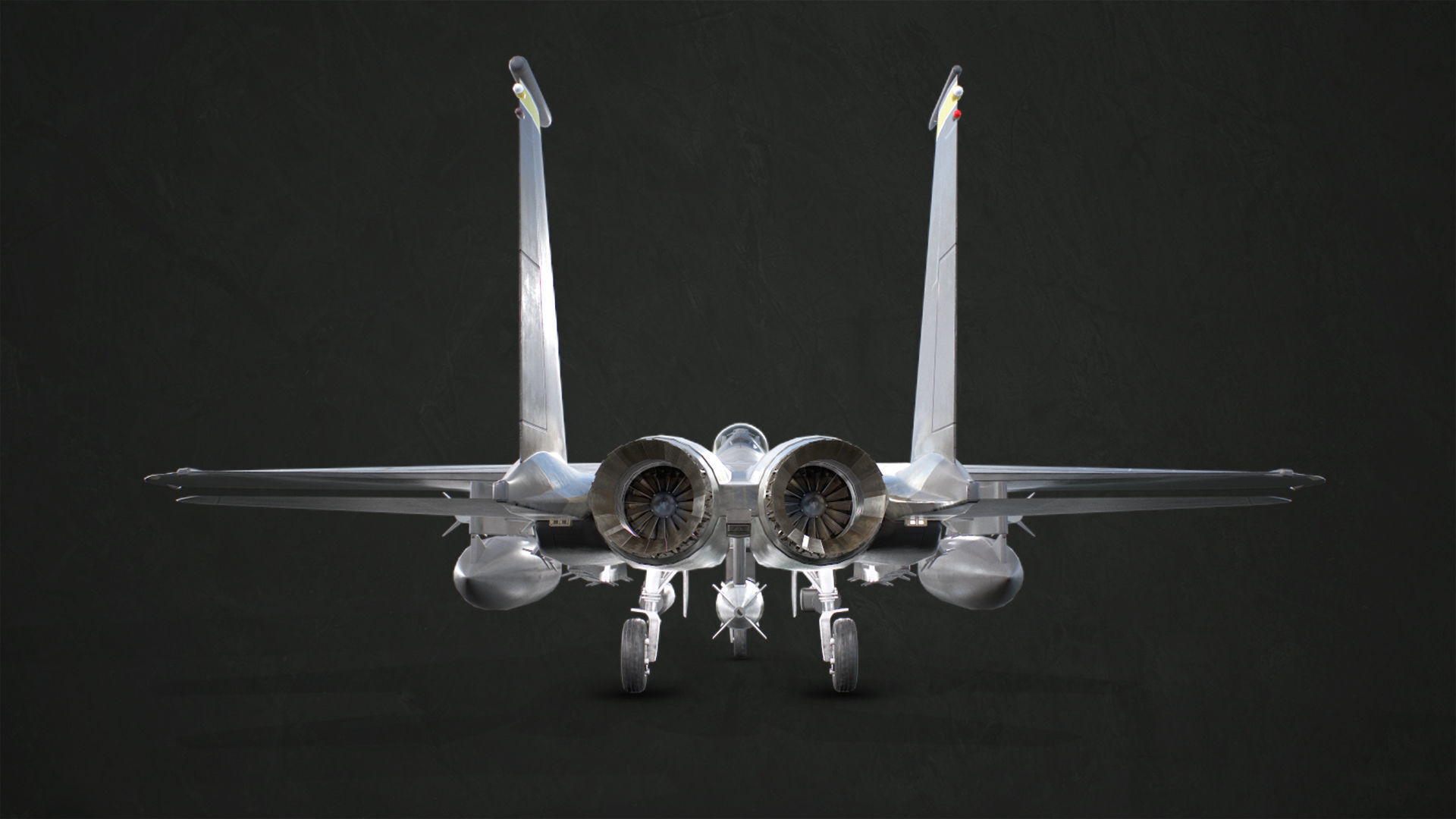 McDonnell Douglas F-15E Strike Eagle Low-poly 3D model_13