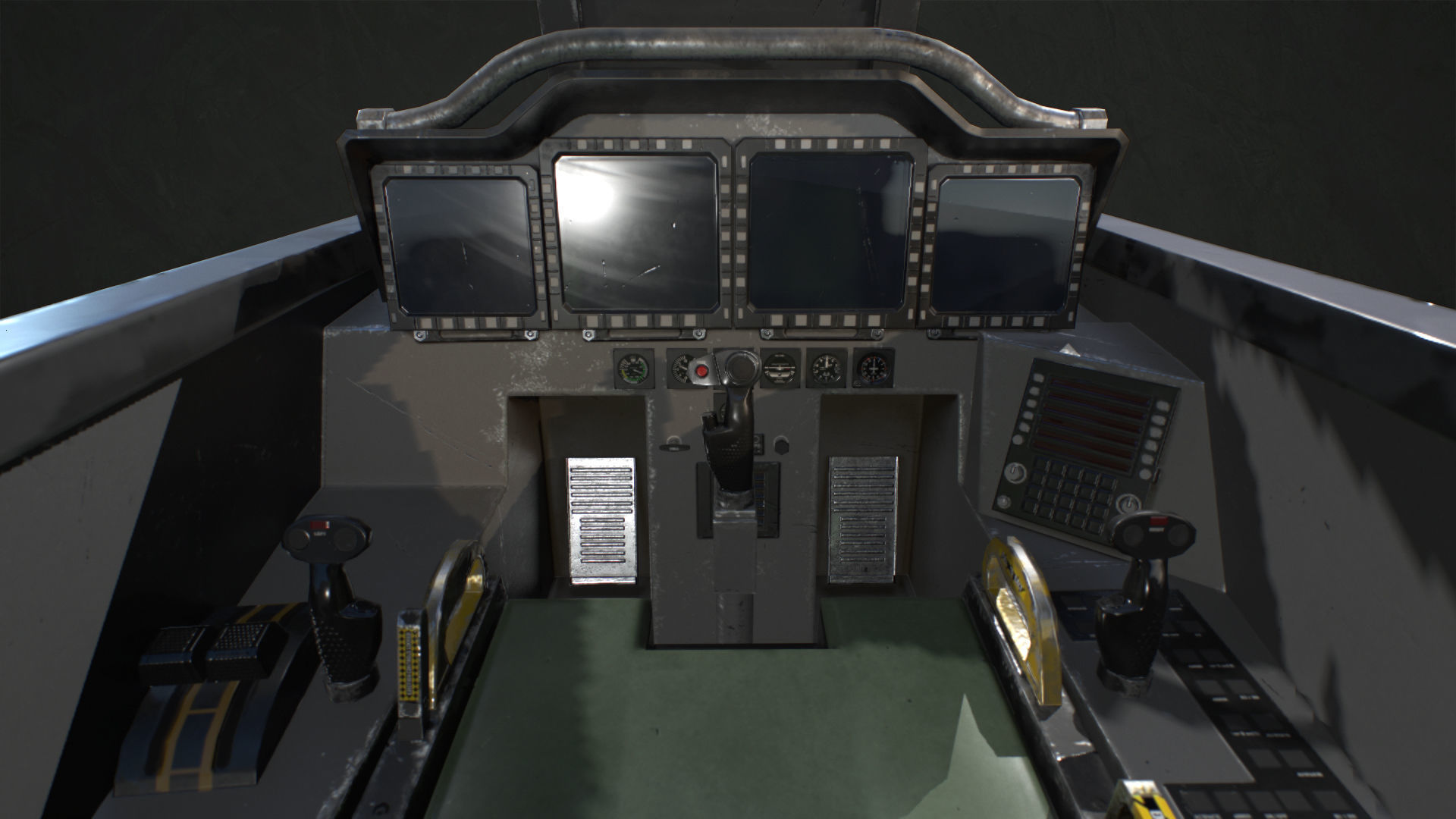 McDonnell Douglas F-15E Strike Eagle Low-poly 3D model_24