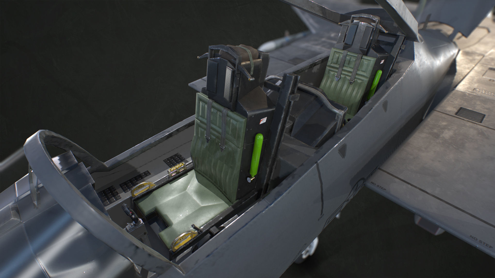 McDonnell Douglas F-15E Strike Eagle Low-poly 3D model_20