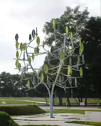 wind tree 3D model