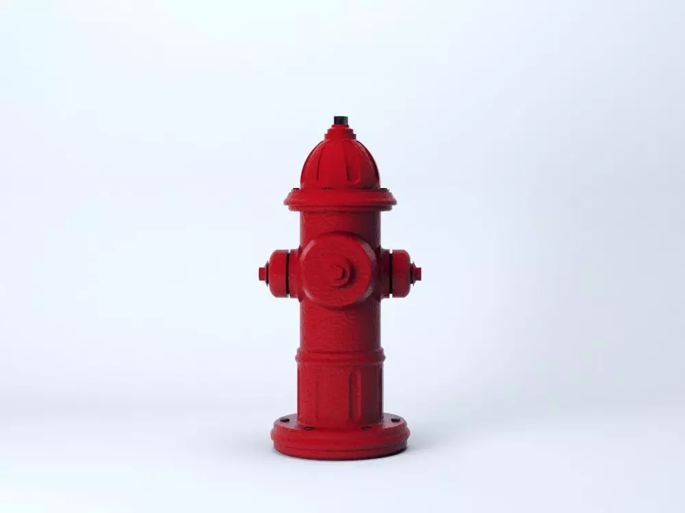 Fire hydrant Free 3D model Free low-poly 3D model