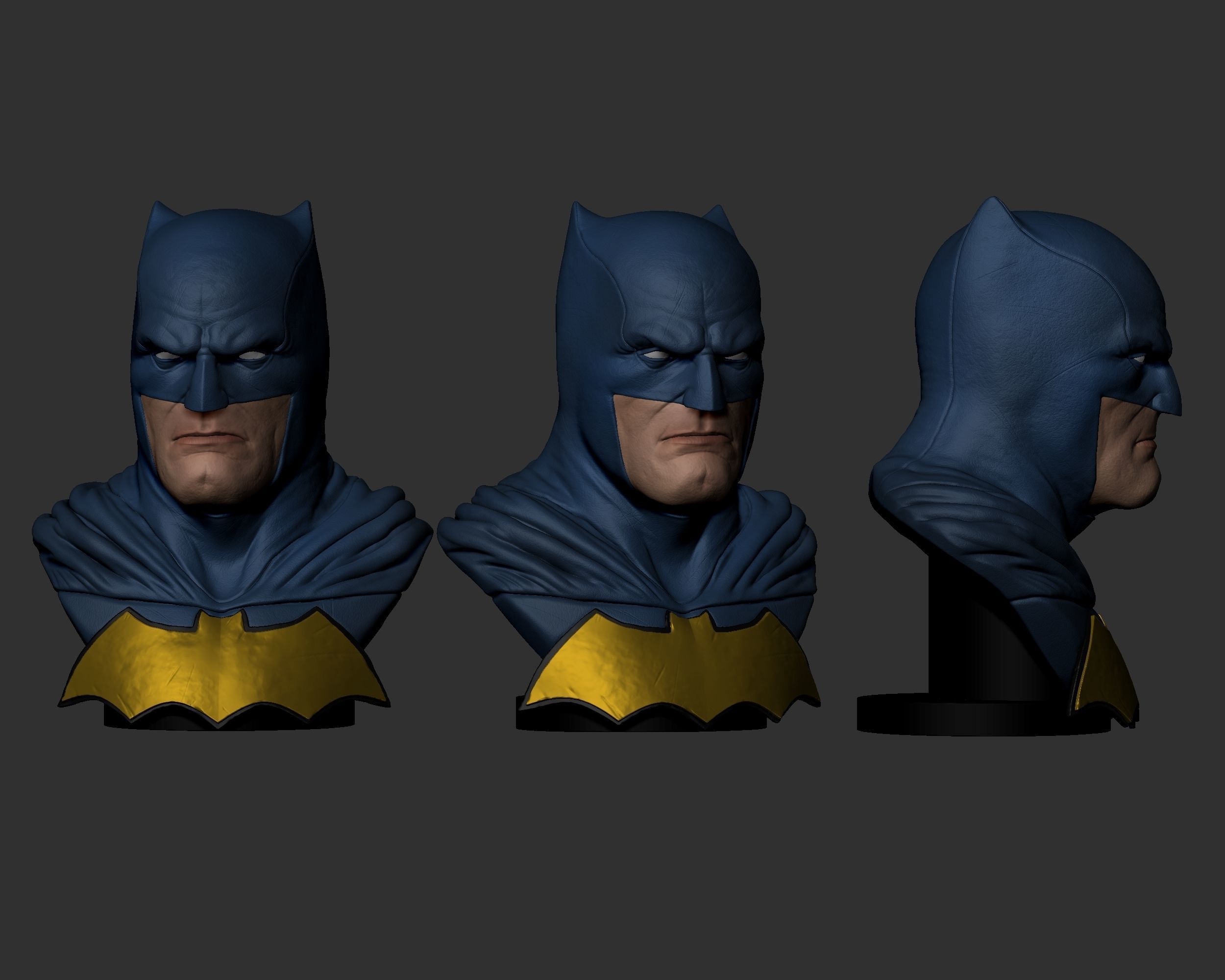 Stl Pack Superman  - Batman  3D print model_6
