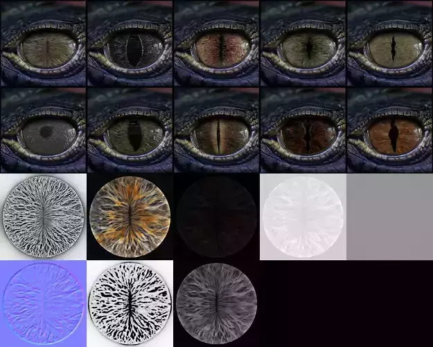 Creature Eyes Vol 04 - PBR