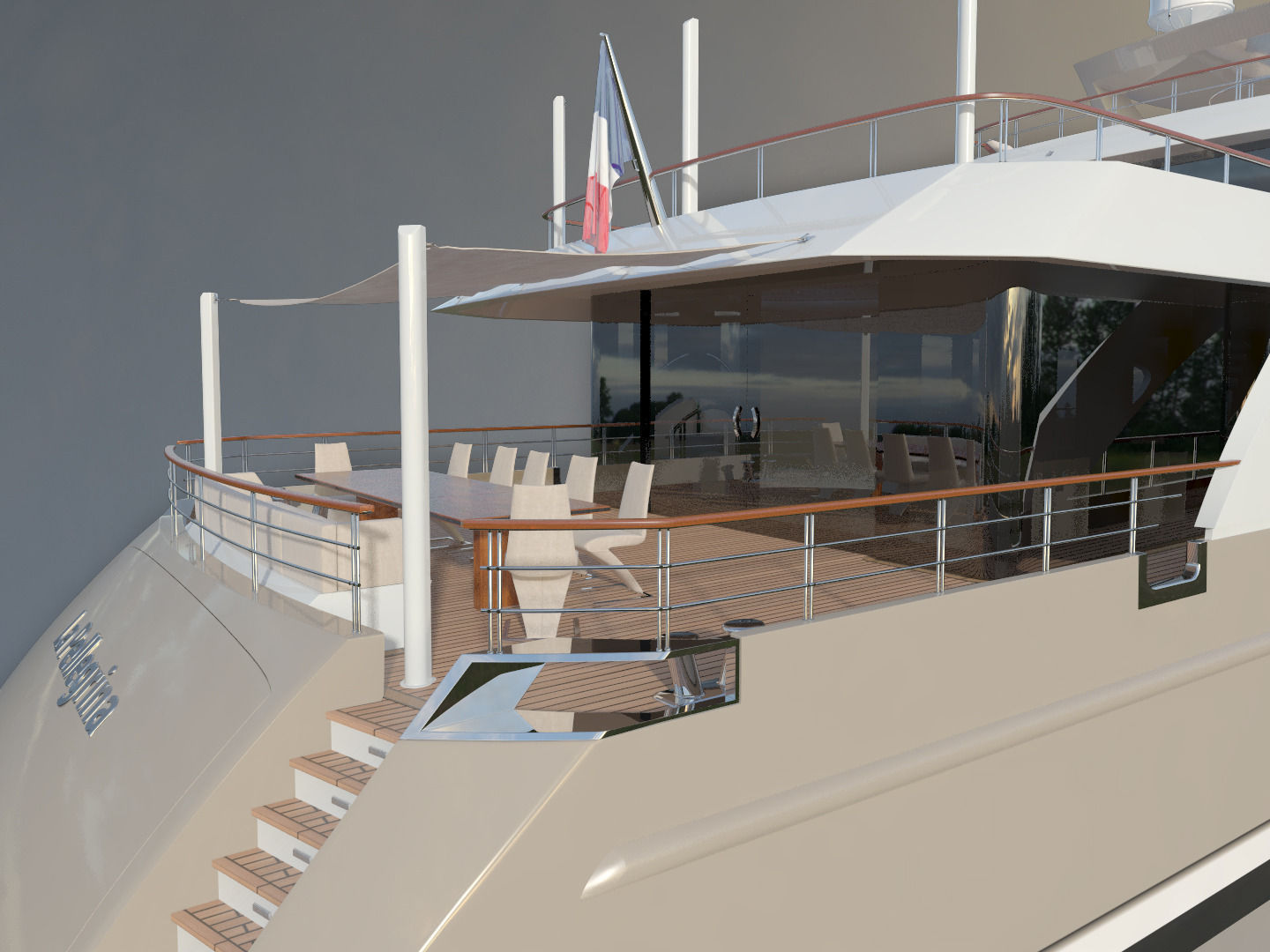 Couach 5000 Fly 3D model_5