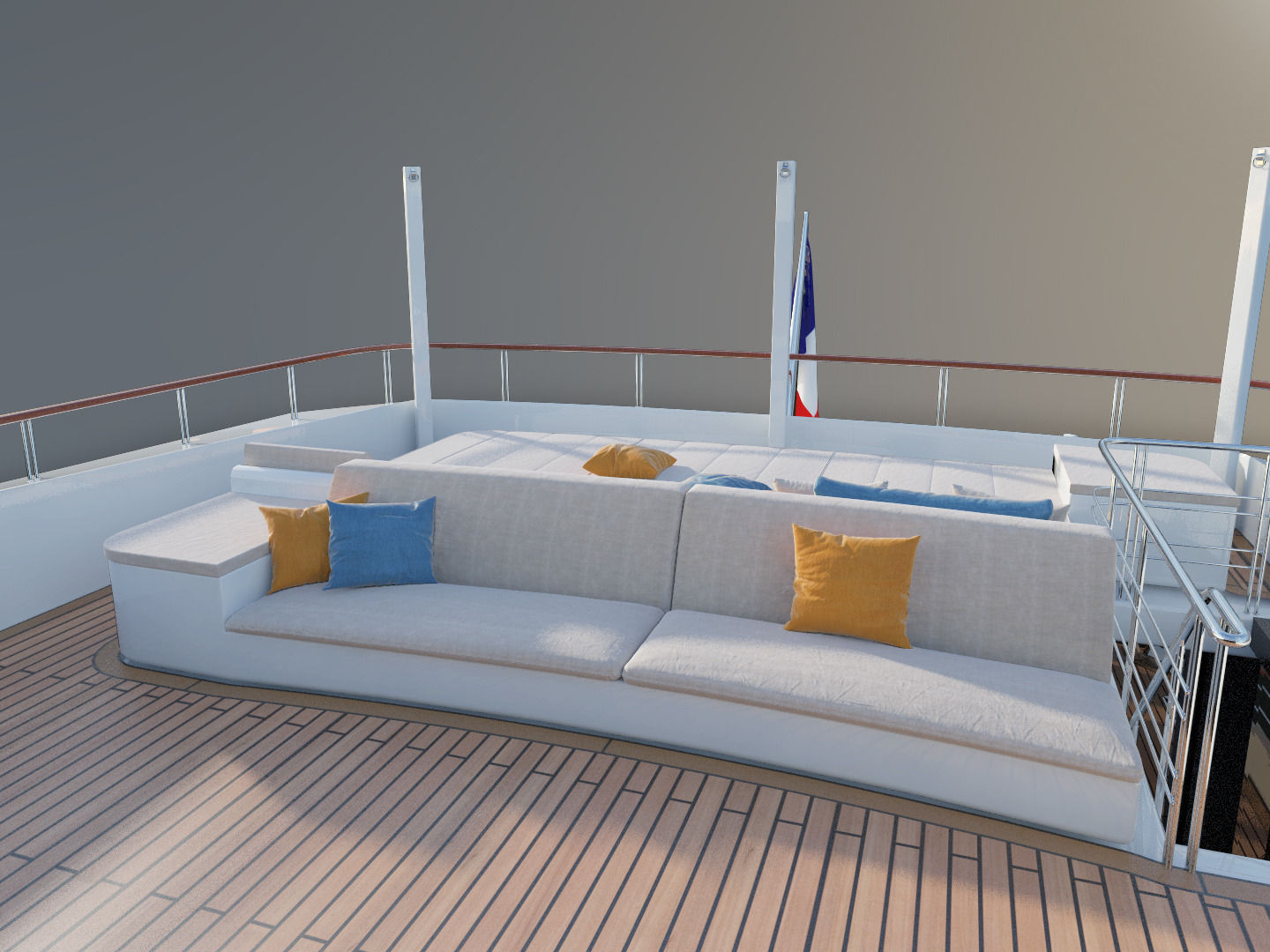 Couach 5000 Fly 3D model_8