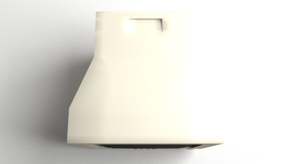 CRT Monitor 21inch 3D model_2