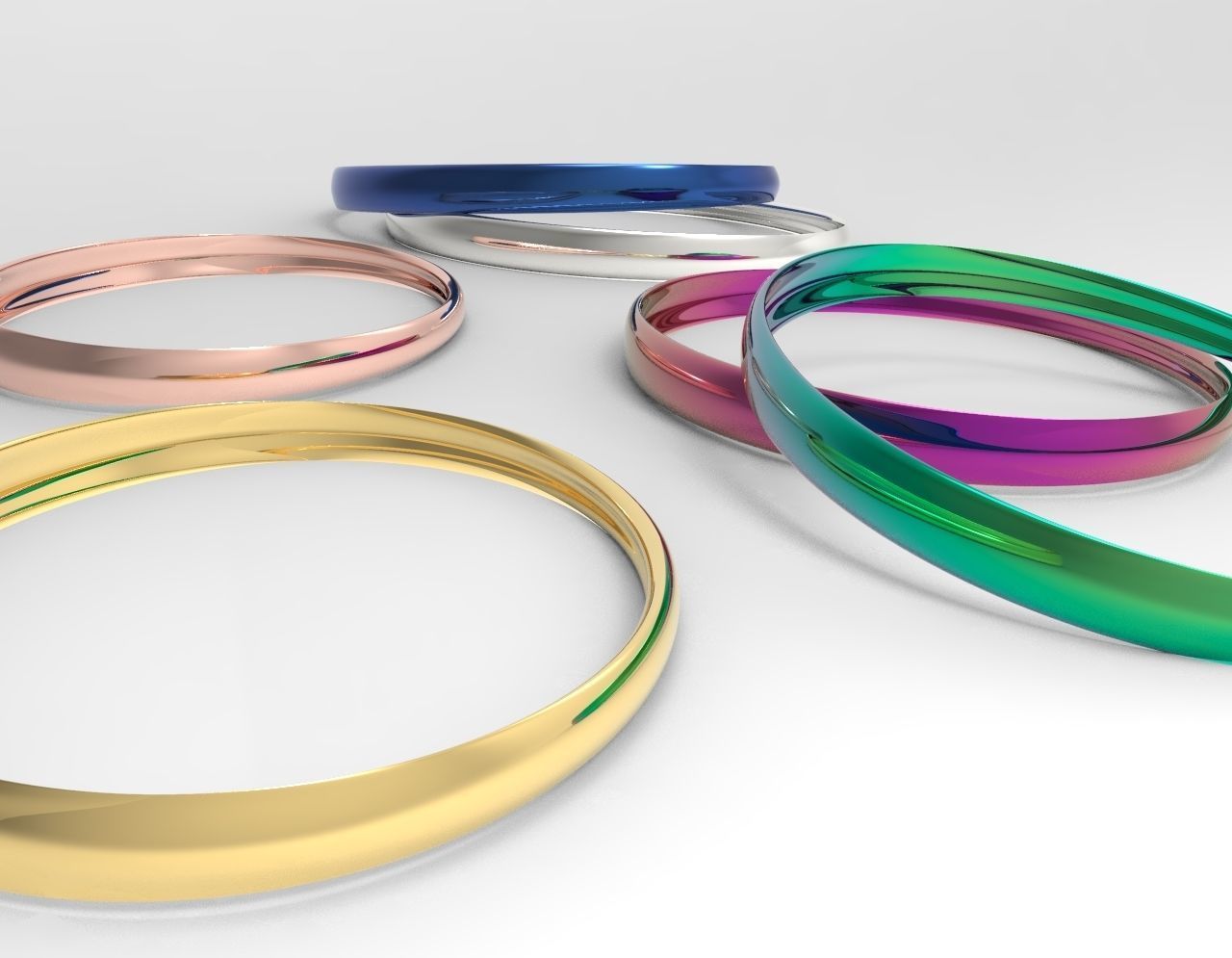 BRECELET SIMPLE 3D model_1