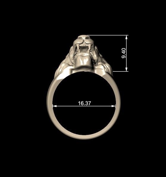 zbrush ring  3D print model_6