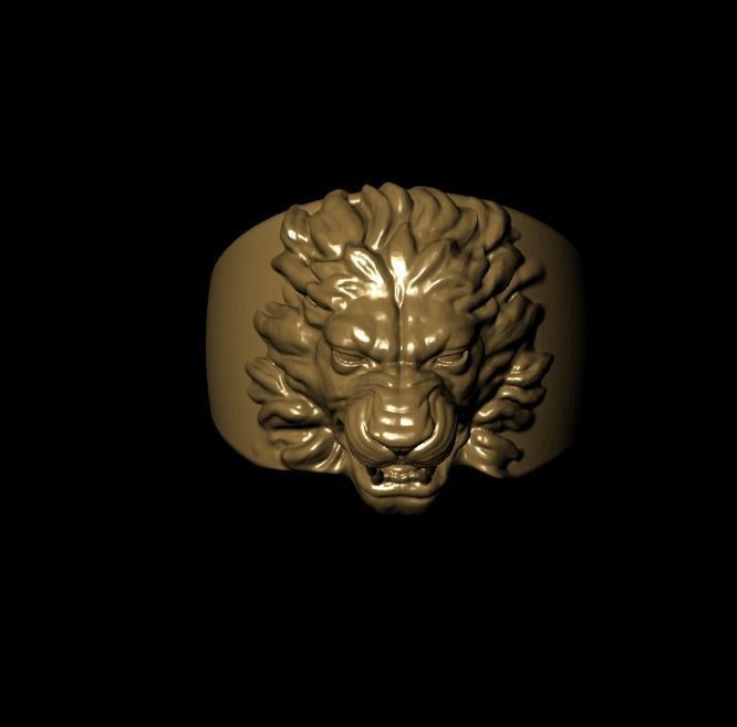 zbrush ring  3D print model_3