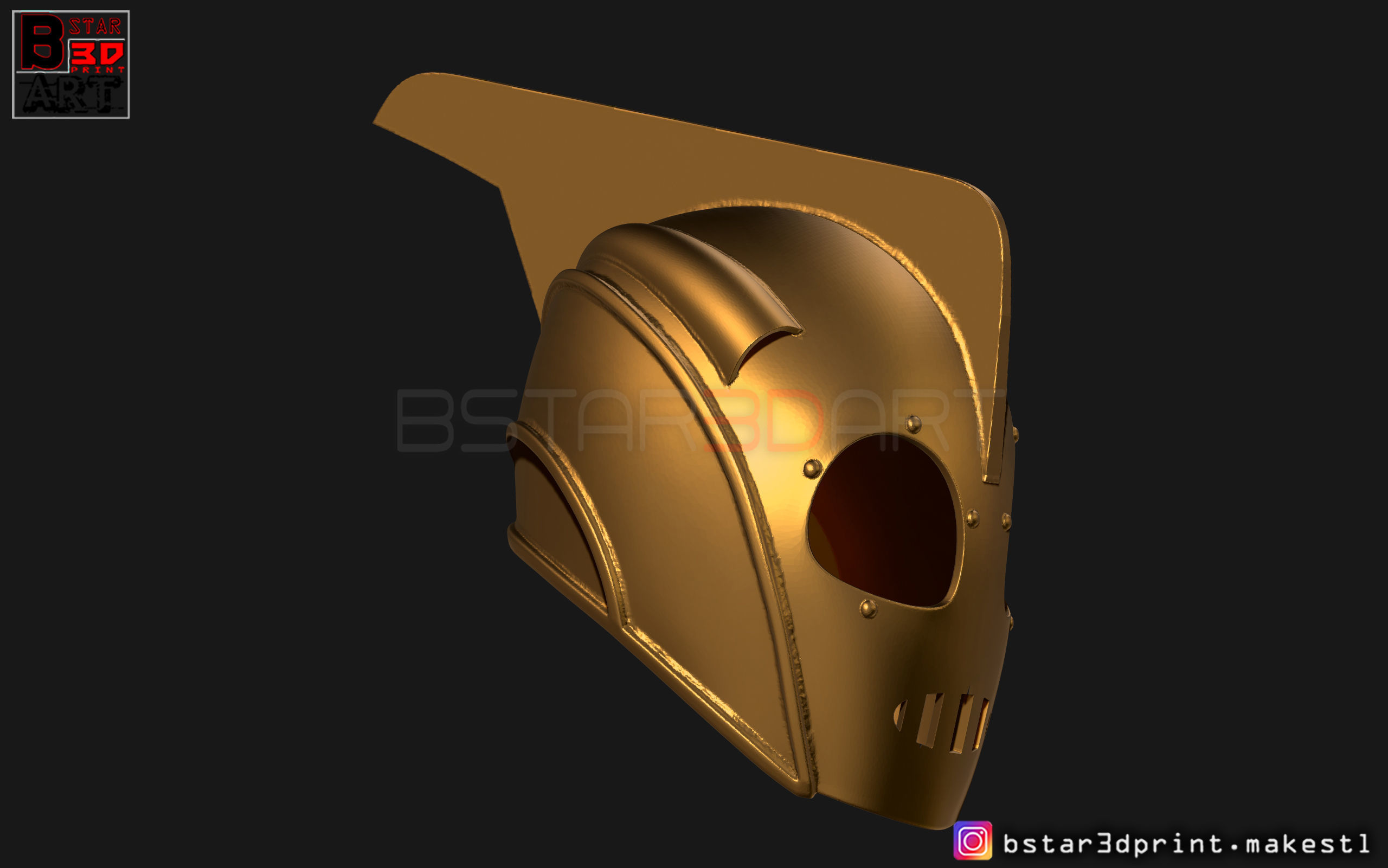 The Rocketeer Helmet - Super hero 1991 3D model 3D printable | CGTrader
