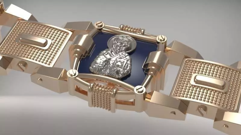 Bracelet with St Nicholas 3D print model
