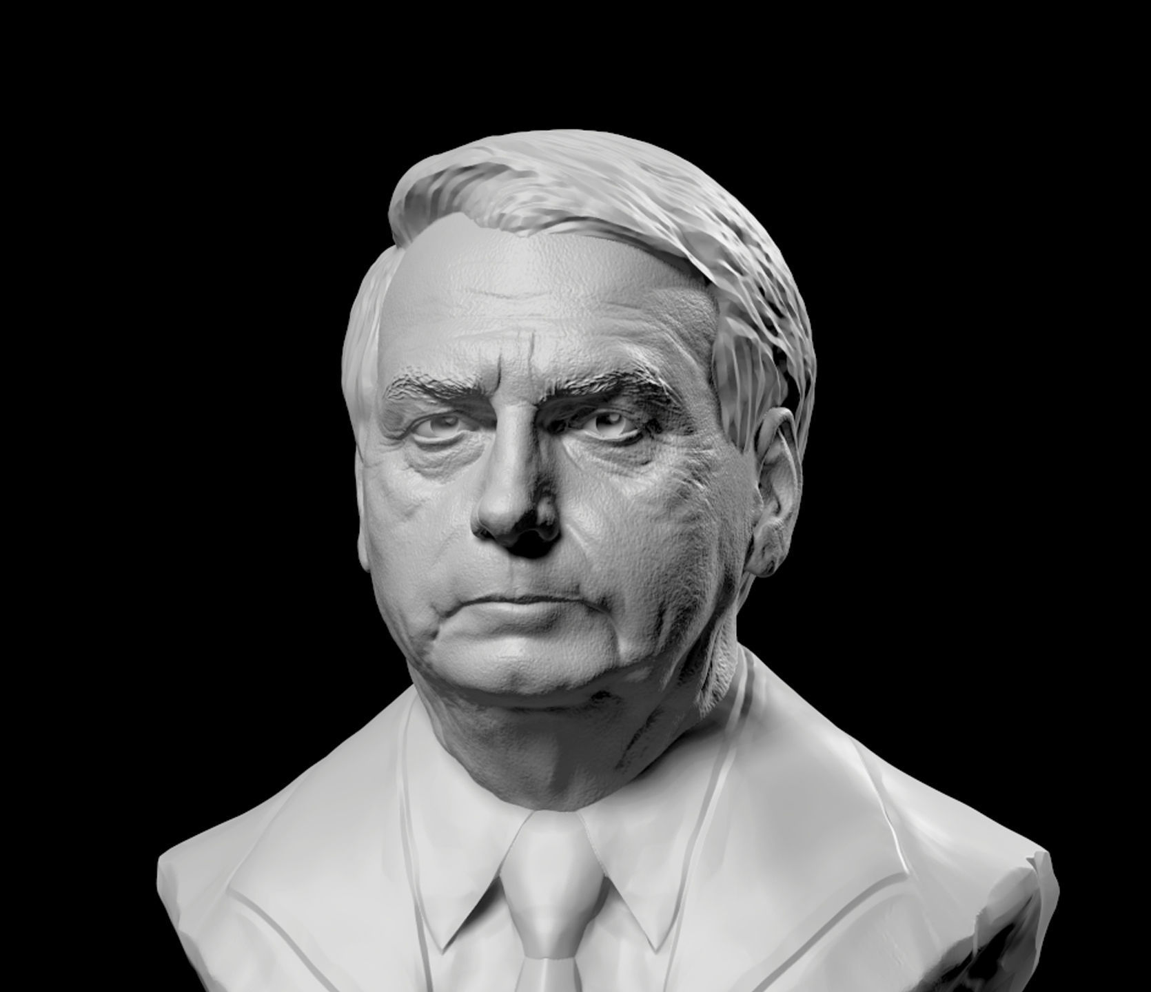 Jair Bolsonaro 3D print model_1