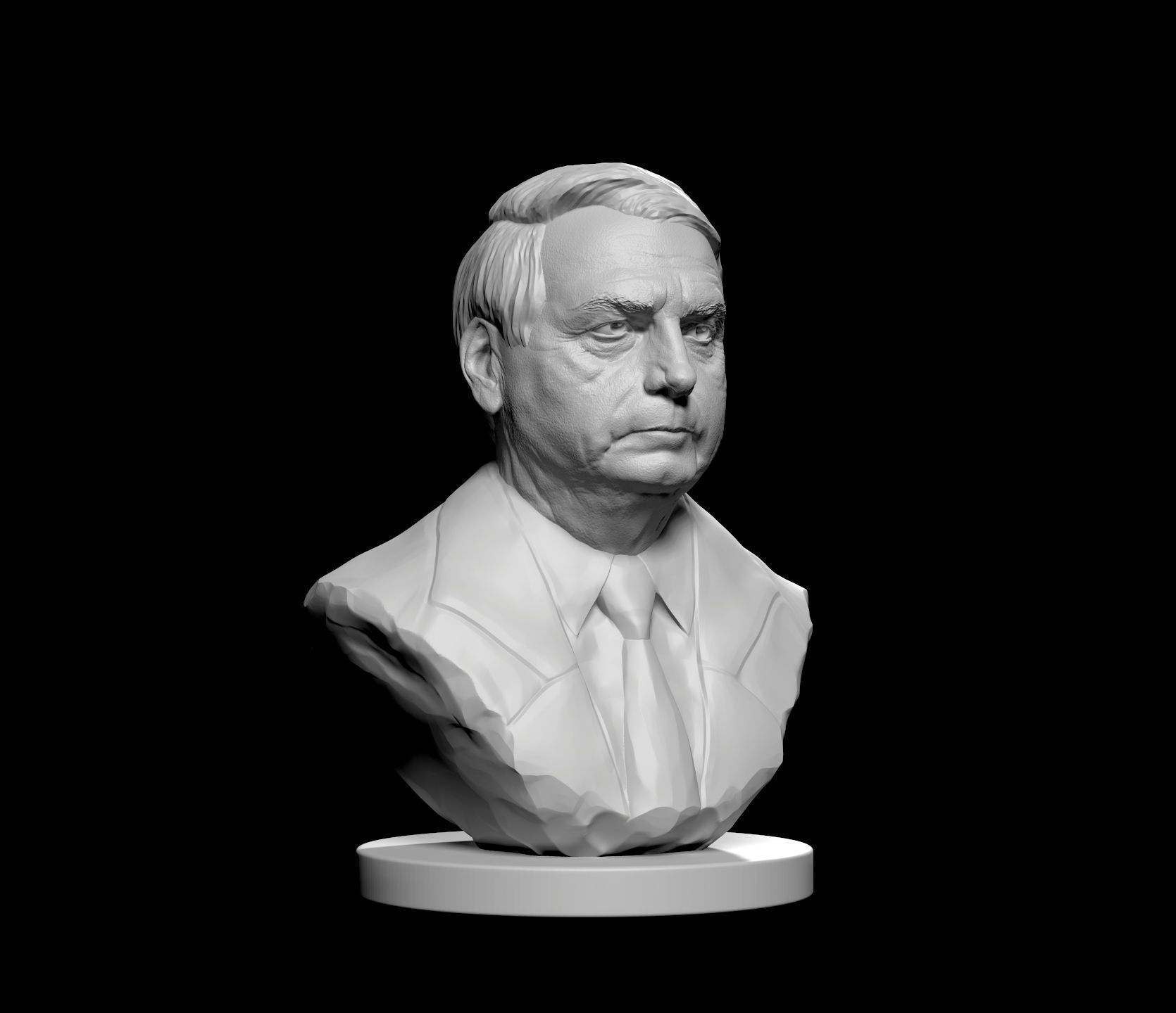 Jair Bolsonaro 3D print model_2