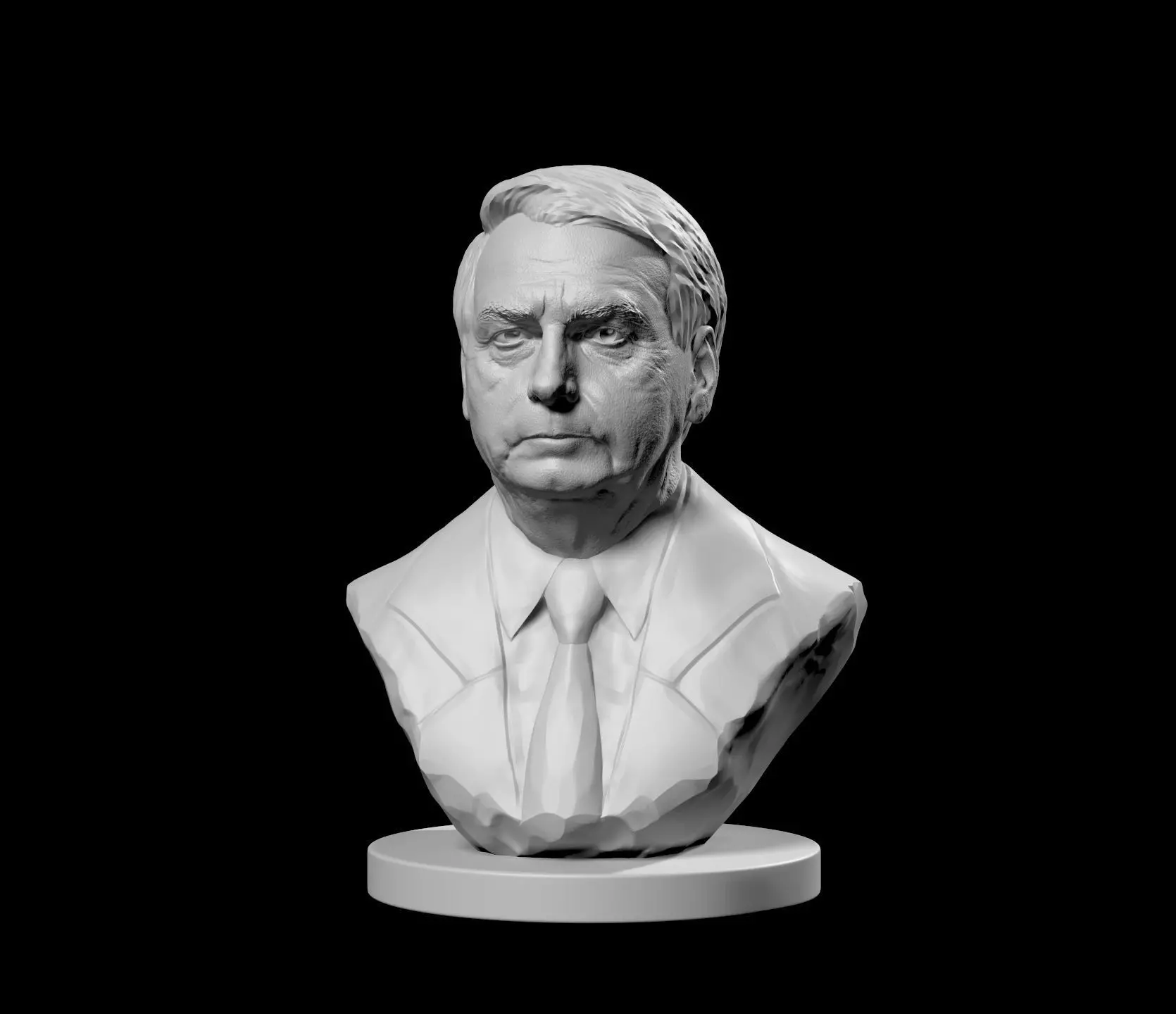 Jair Bolsonaro 3D print model_0