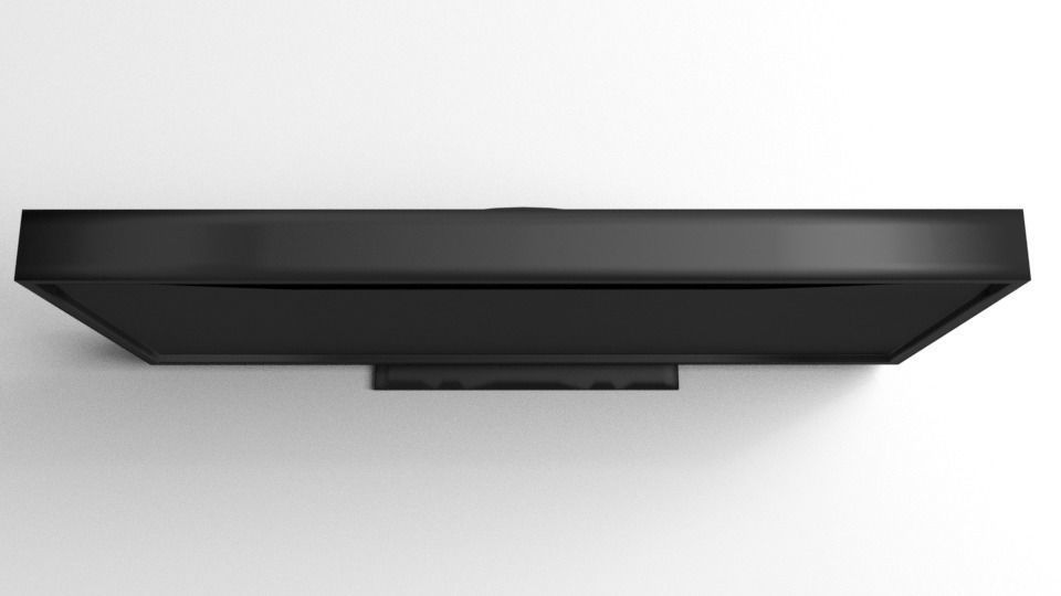 Television Monitor 50inch 3D model_2