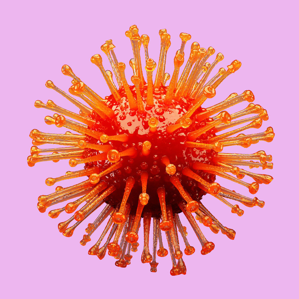 Coronavirus COVID 19 3D model_1
