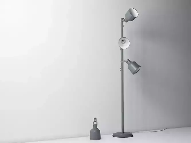 Floor Lamp - Hektar 3D model