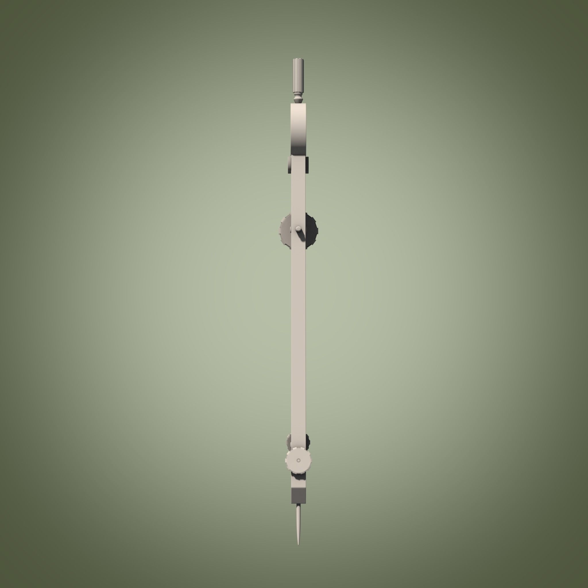 Drawing Compass 3D Model 3D model_9