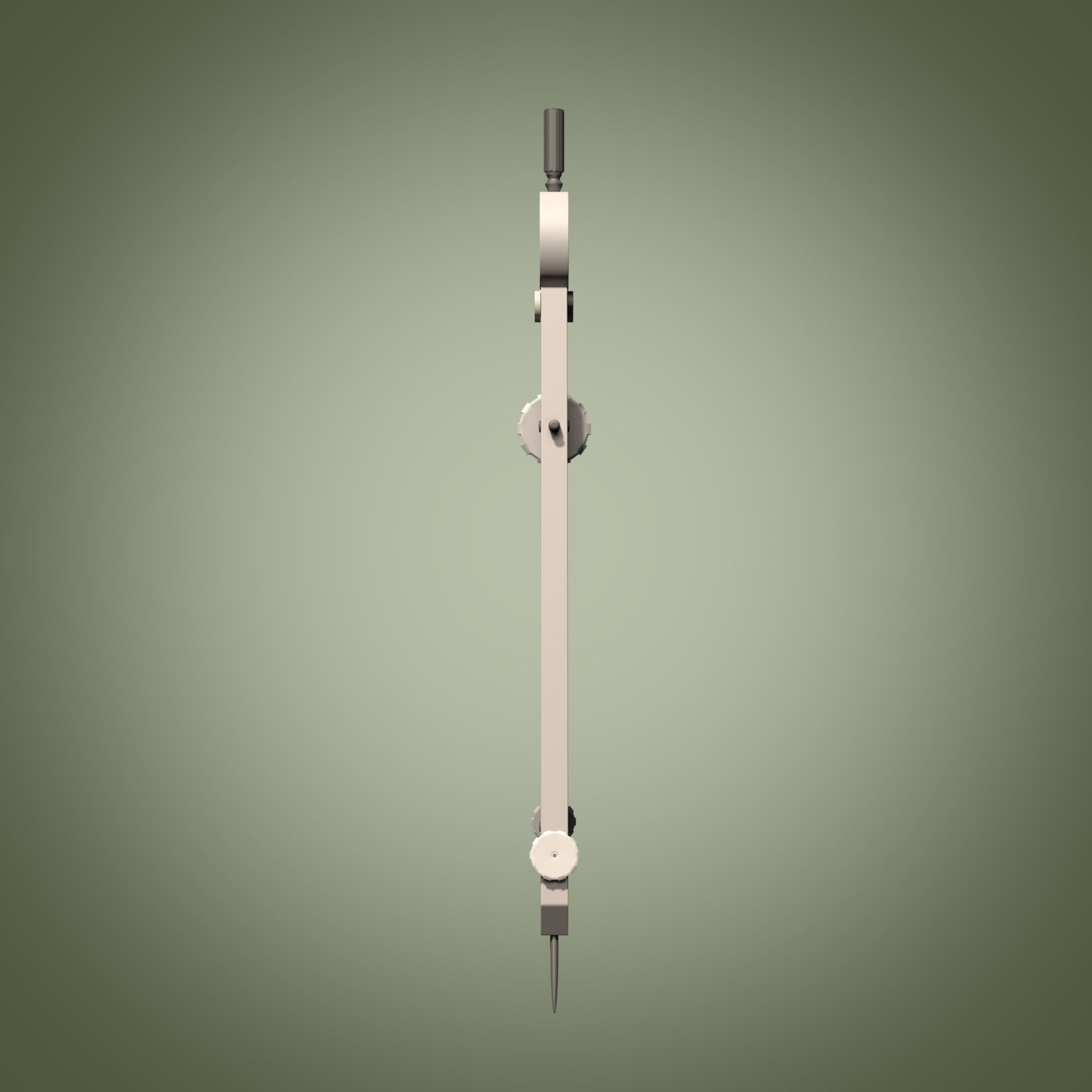 Drawing Compass 3D Model 3D model_2