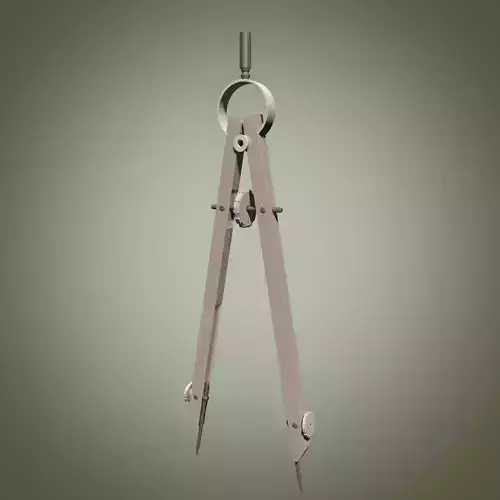 Drawing Compass 3D Model