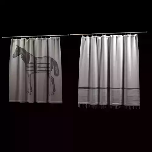 Horse Shower Curtain