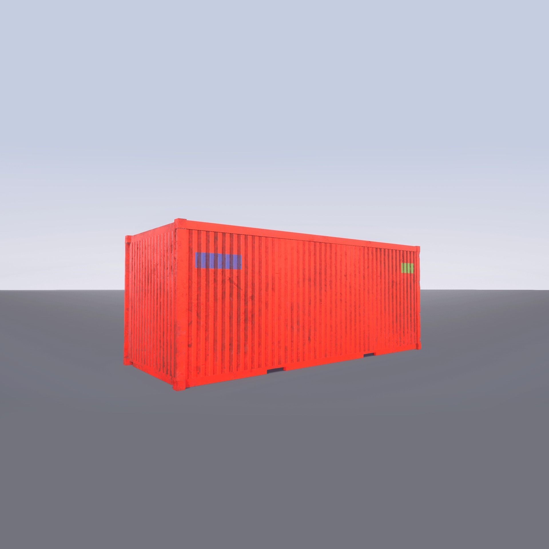 Trains Pack Low-poly 3D model_3