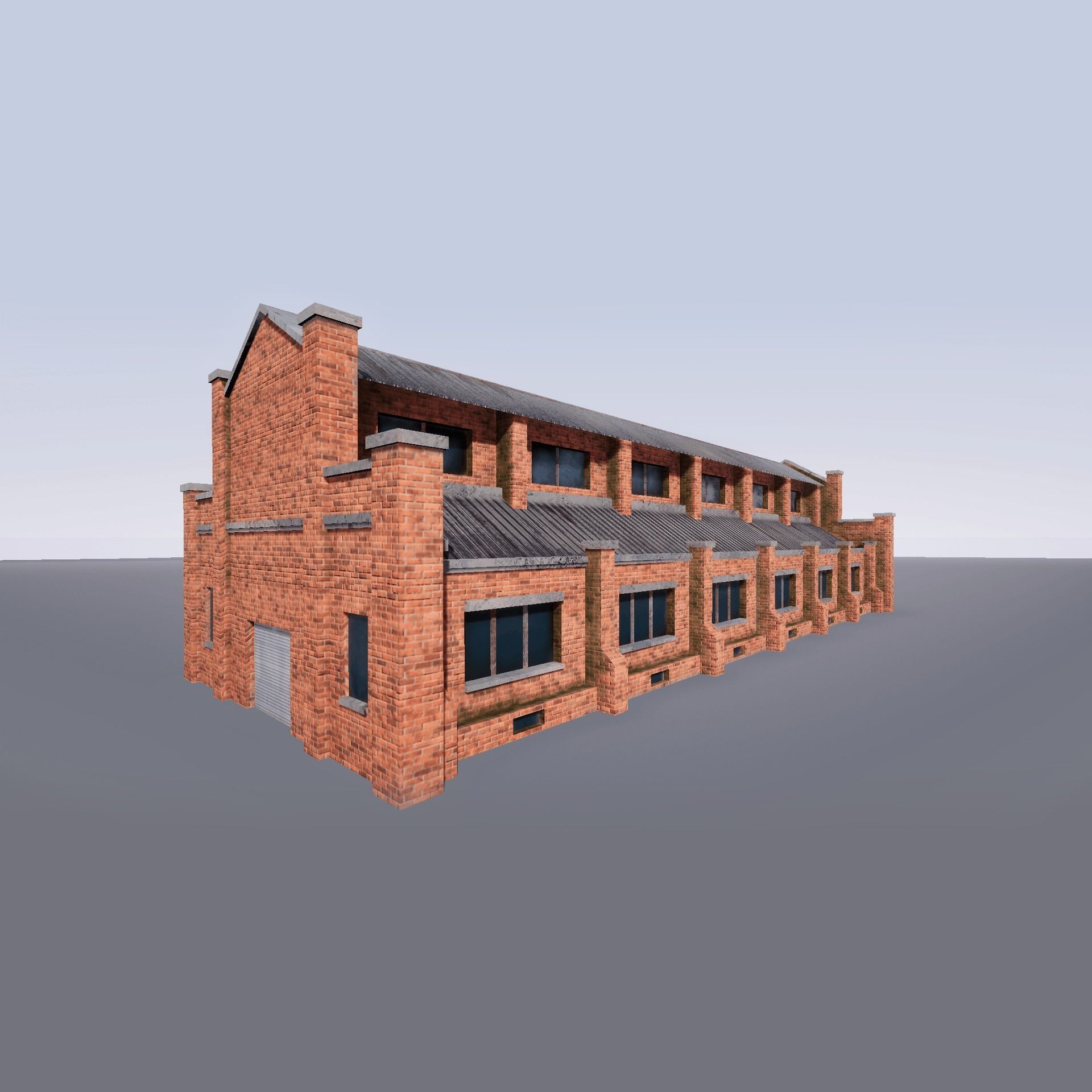 Trains Pack Low-poly 3D model_1