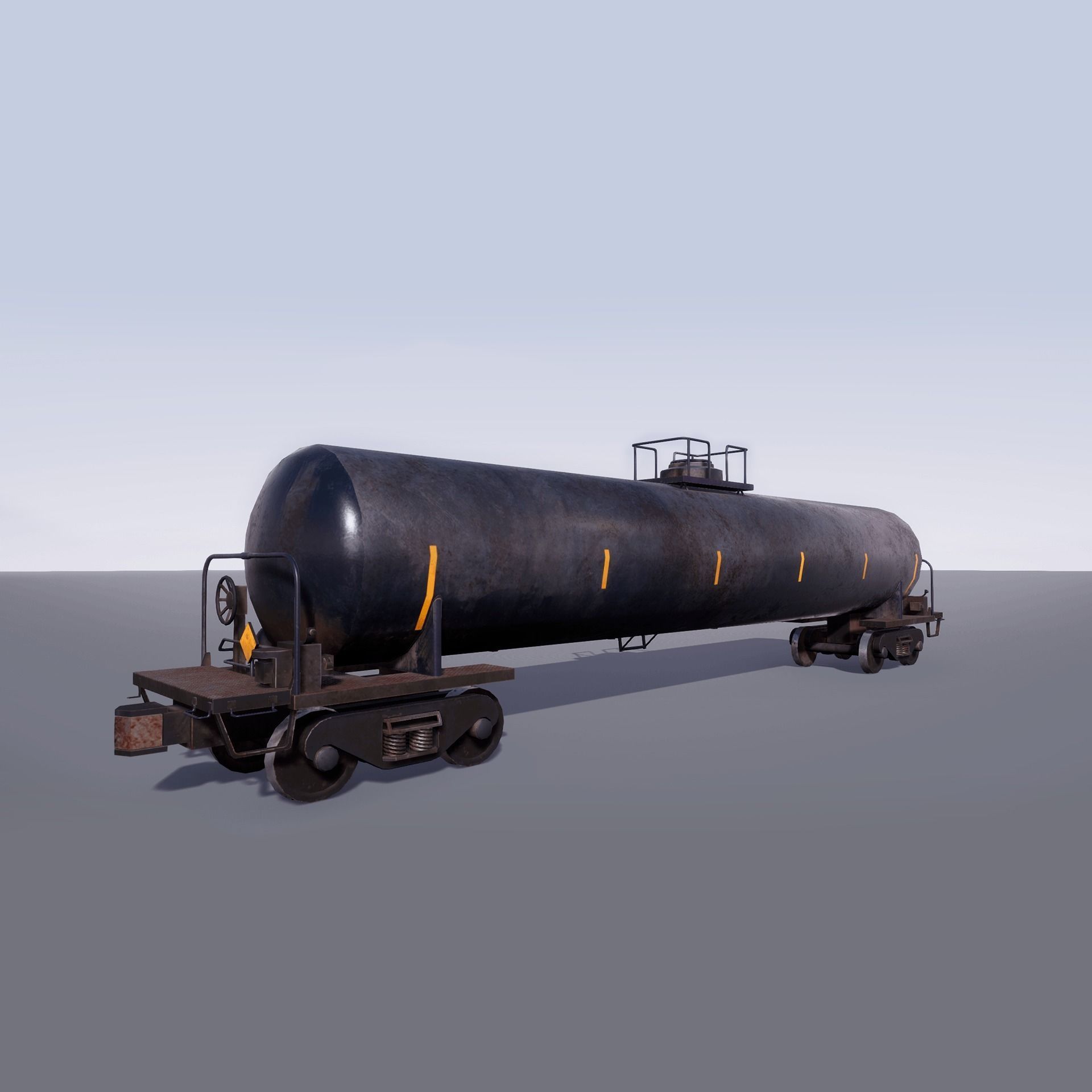 Trains Pack Low-poly 3D model_6