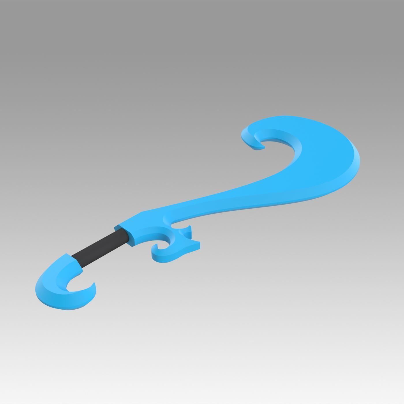 FusionFall Heroes Foster s Sword Finn Sword Cosplay Weapon Prop 3D ...