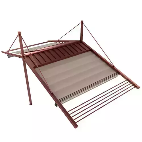 Motorized Pergola 3a antique copper matte
