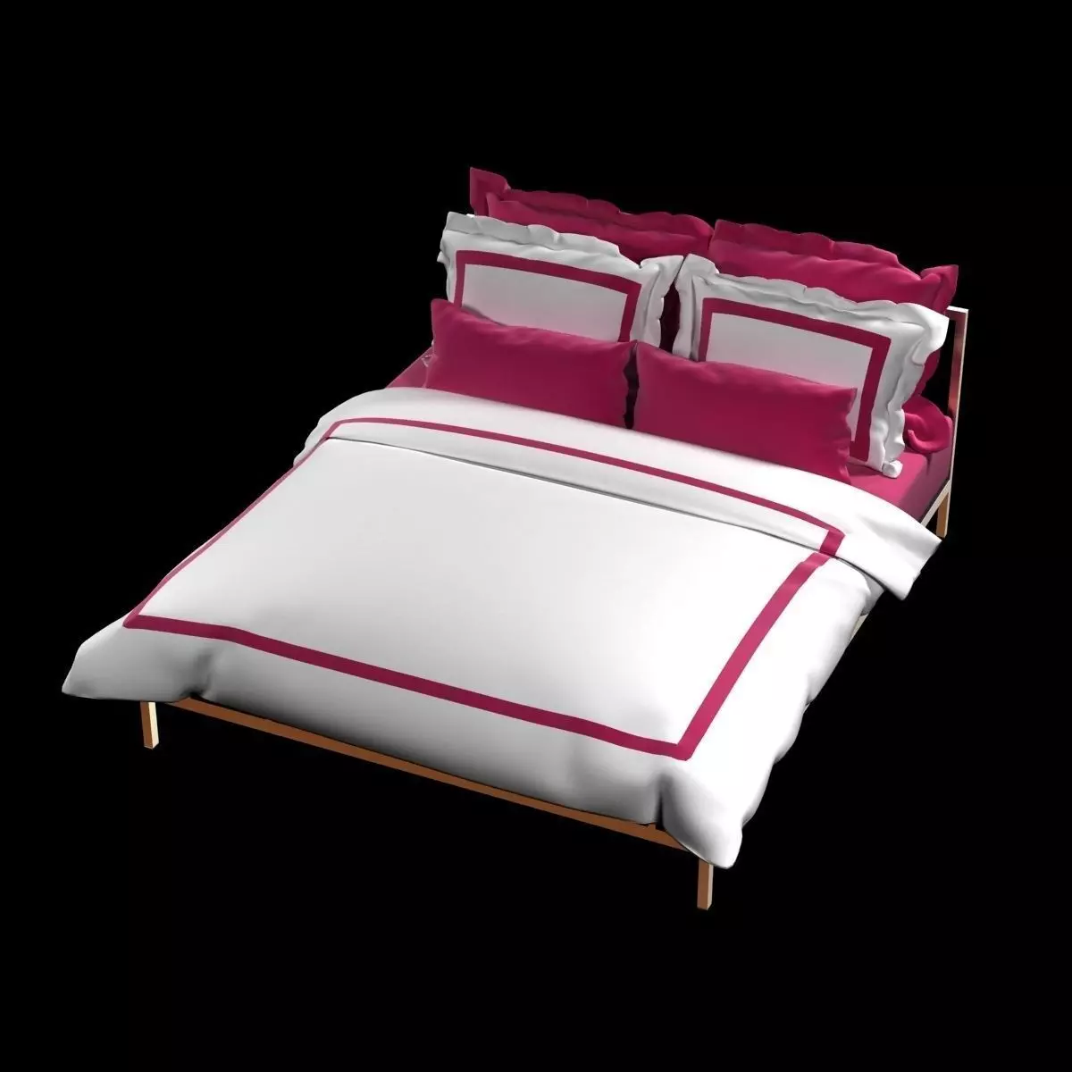 Hotel Collection Duvet Cover Set by La Cozi 3D model