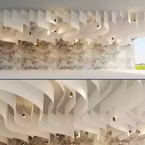 Suspended ceiling 31 Low-poly 3D model