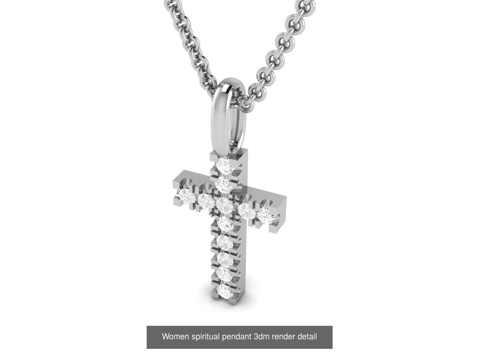 43 Spiritual pendant 3dm render detail 3D Model Collection_44