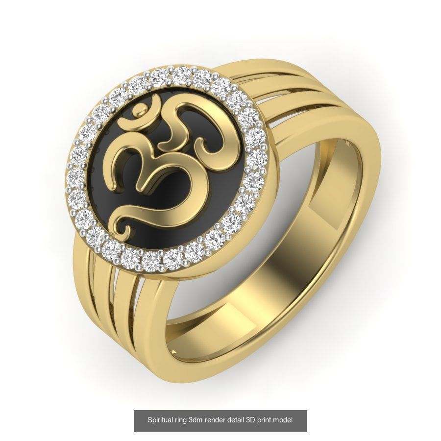 43 Spiritual pendant 3dm render detail 3D Model Collection_7