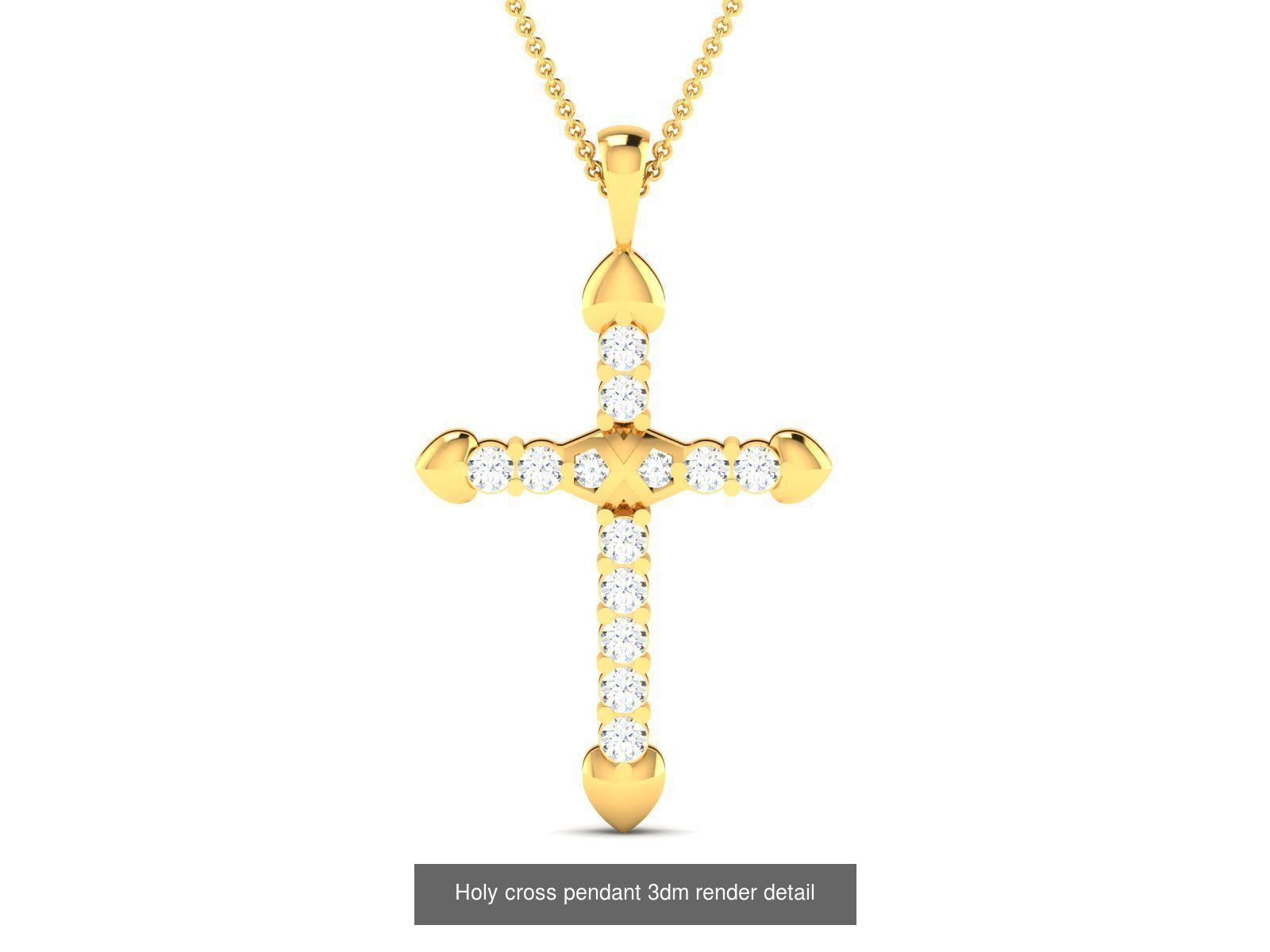 43 Spiritual pendant 3dm render detail 3D Model Collection_48