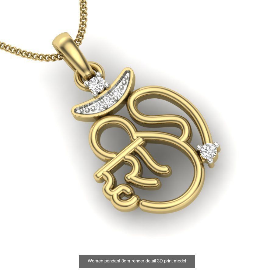 43 Spiritual pendant 3dm render detail 3D Model Collection_34