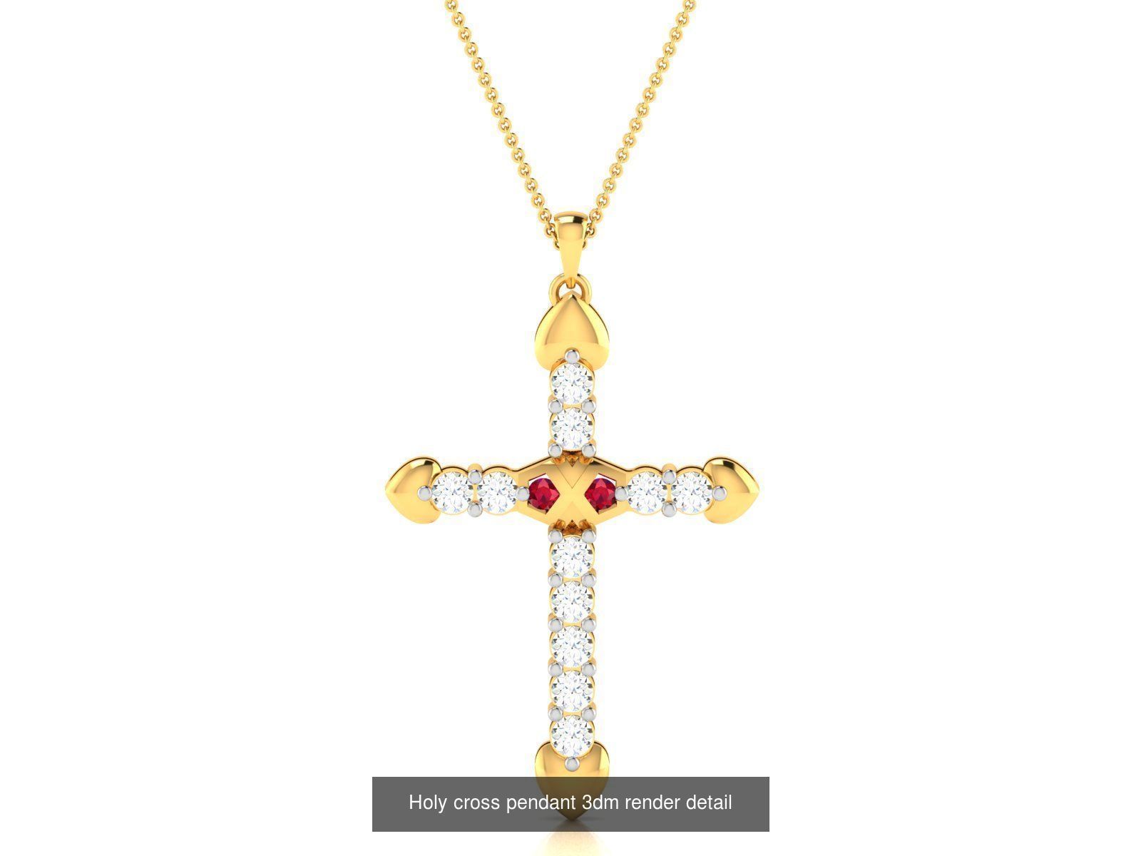 43 Spiritual pendant 3dm render detail 3D Model Collection_47