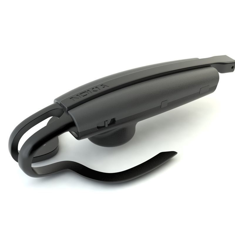 Nokia Headset BH-900 3D model_6