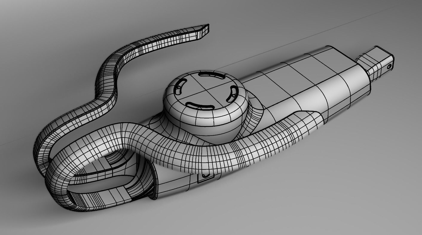 Nokia Headset BH-900 3D model_3