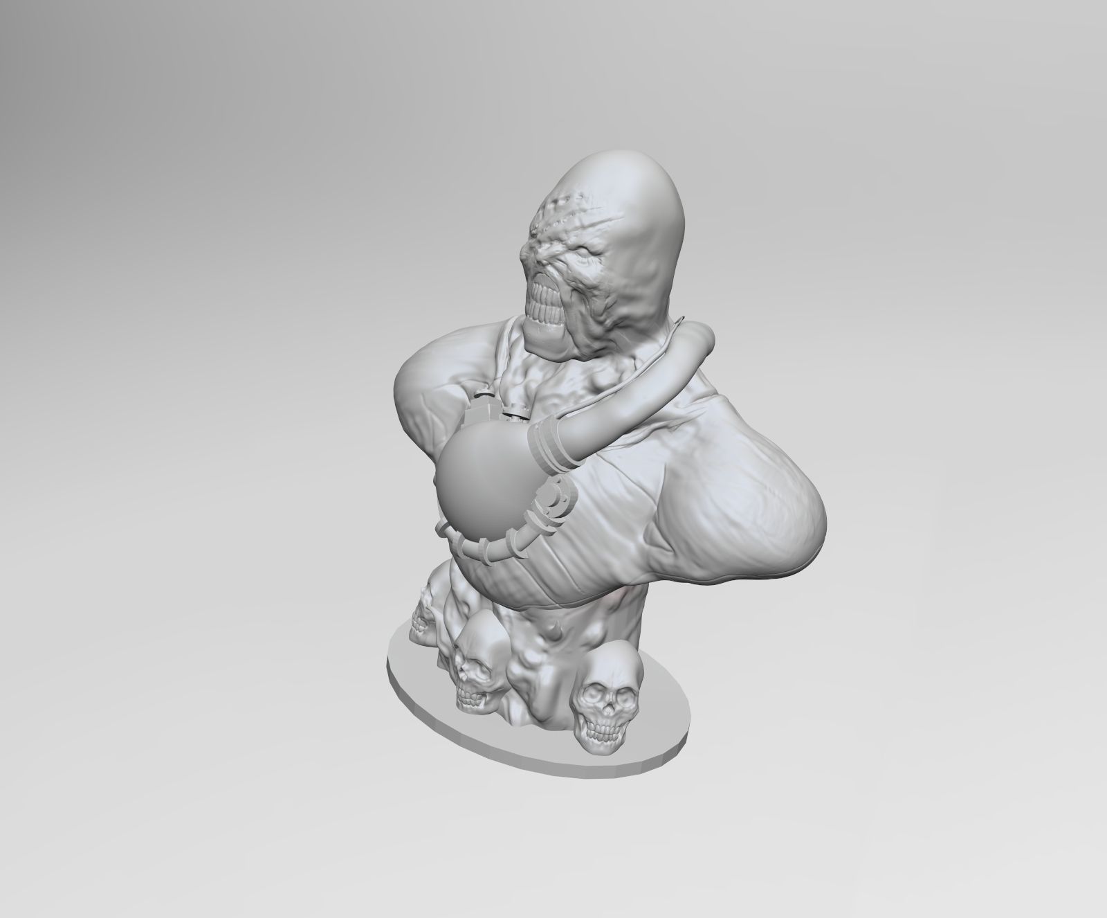 nemesis resident evil 3 3D print model_1