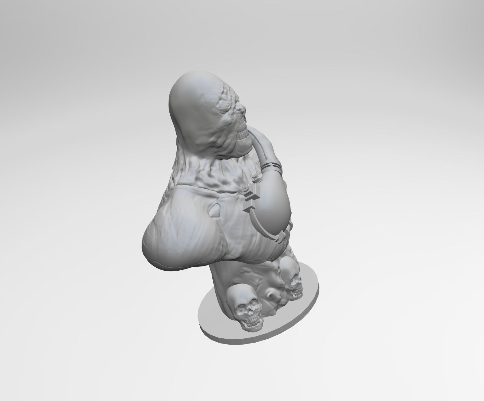 nemesis resident evil 3 3D print model_3