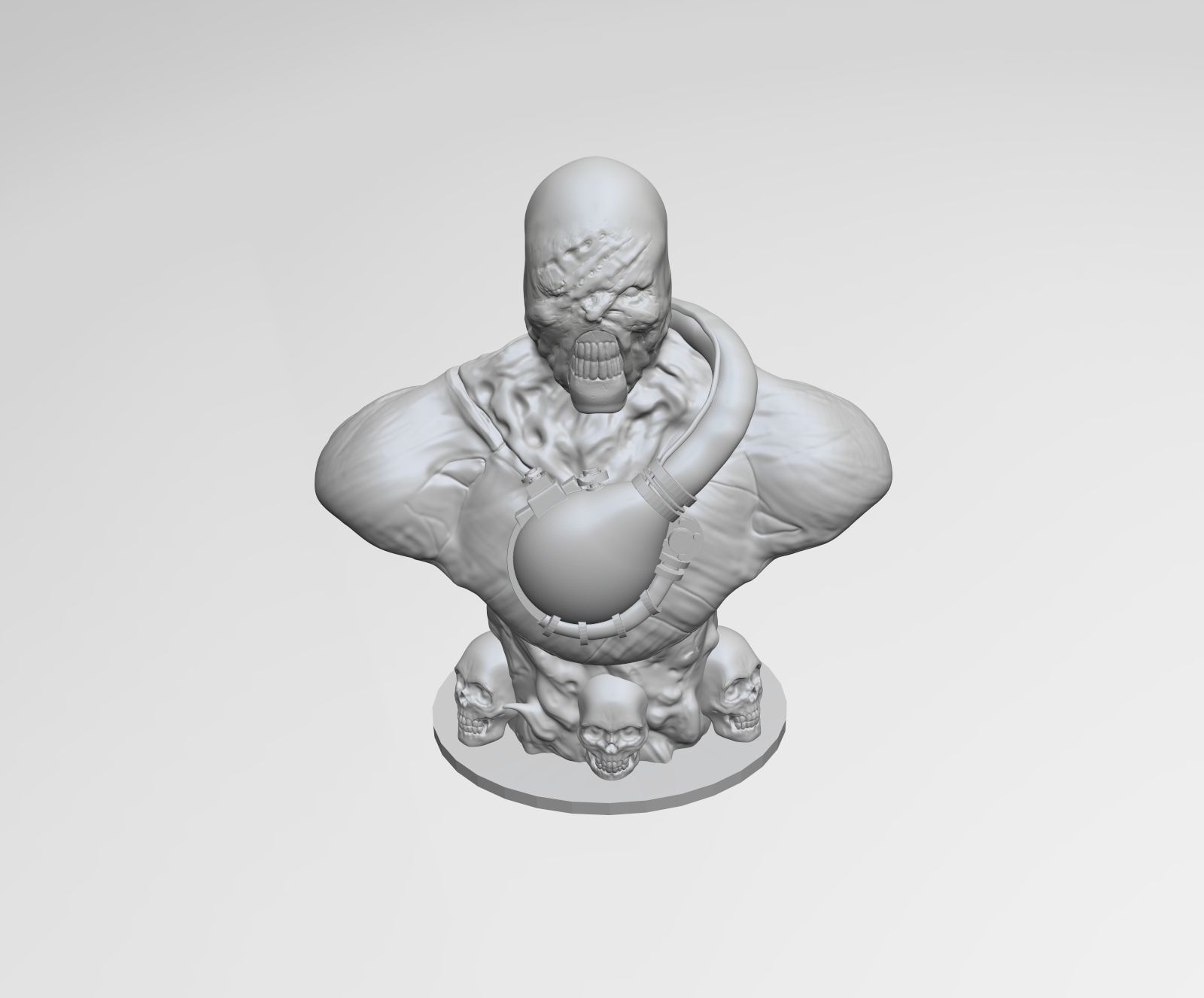 nemesis resident evil 3 3D print model_4