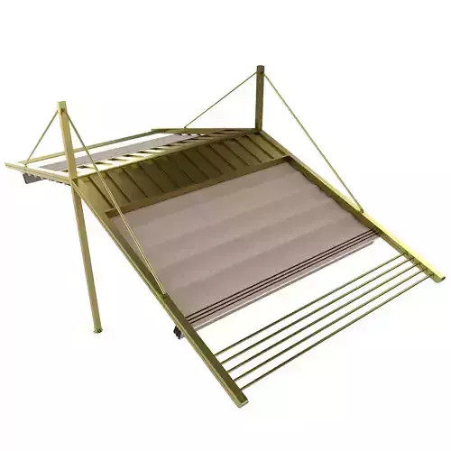 Motorized Pergola 3a brass satin polished