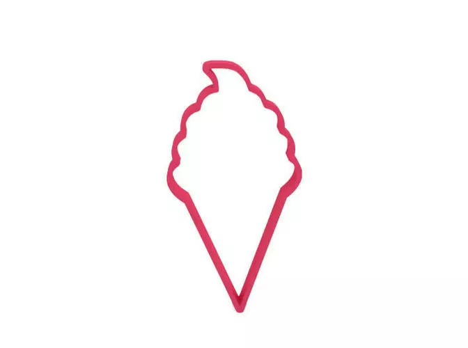 Cookie cutter 3D print model_0