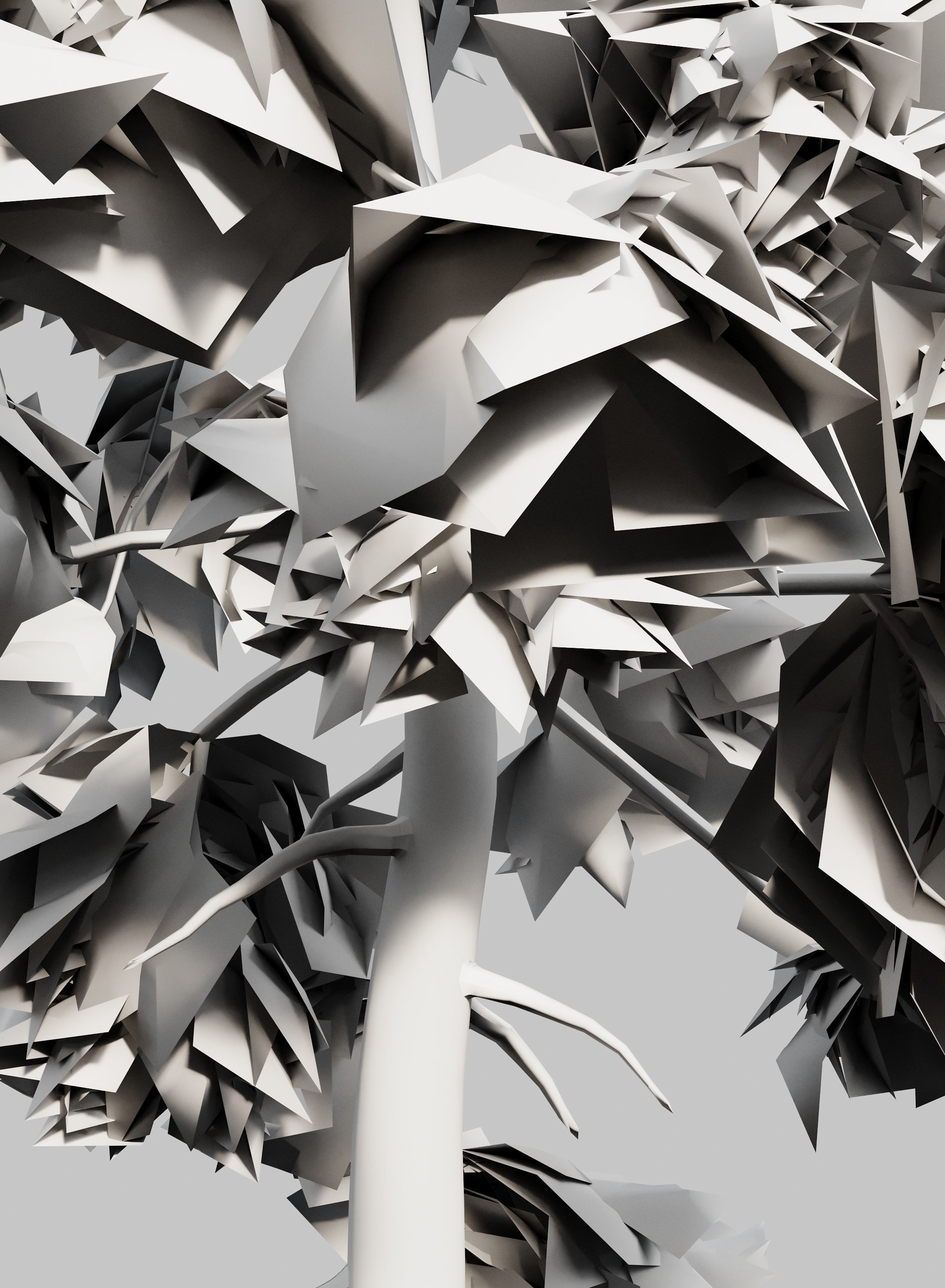 Pine 01 V-Ray Low-poly 3D model_5