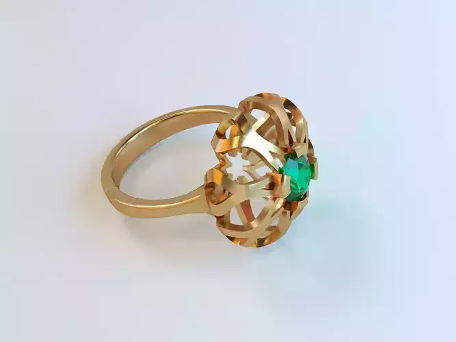 Flower ring