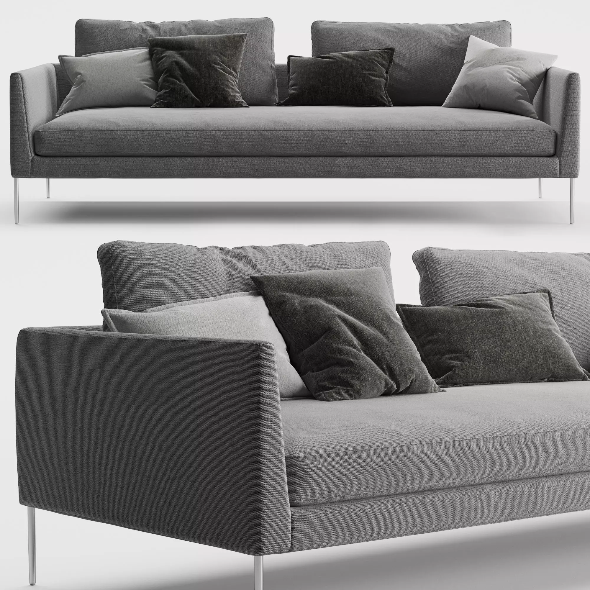 Cor Pilotis Sofa 3D model_0