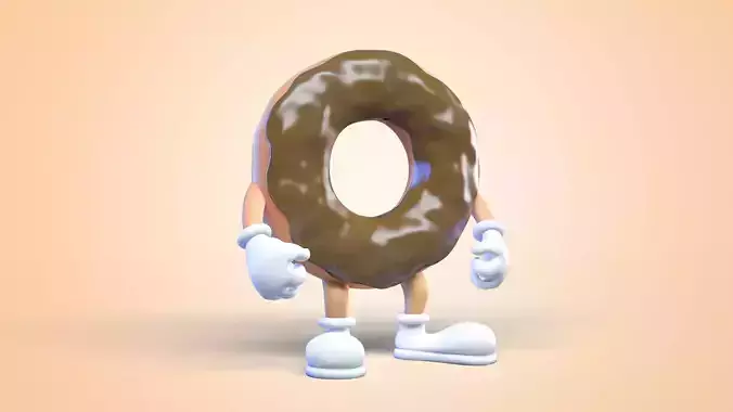 Donut man Character