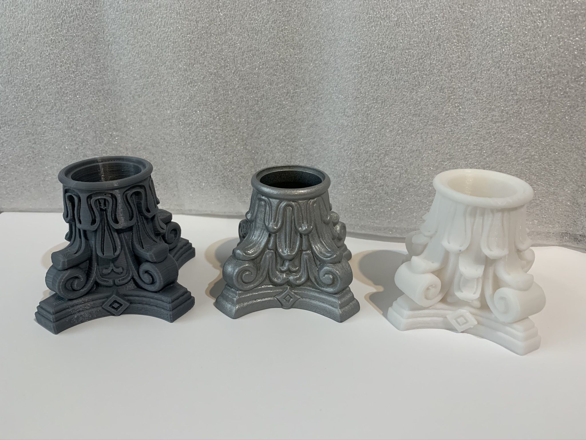 Corinthian Capitals high Detail 3D print model_5
